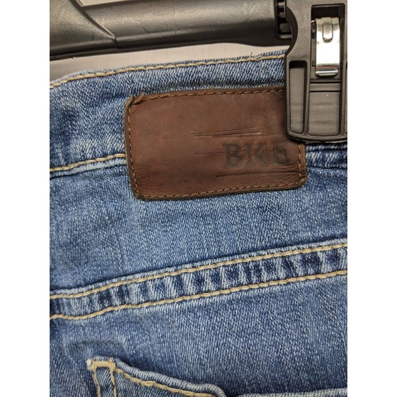 BKE Jeans Men 29S Aiden Bootleg Button Fly Distressed - Picture 4 of 7